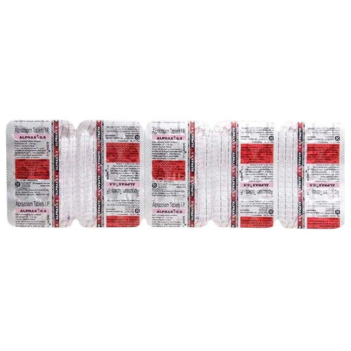 alprax 0.5mg tablet 15's